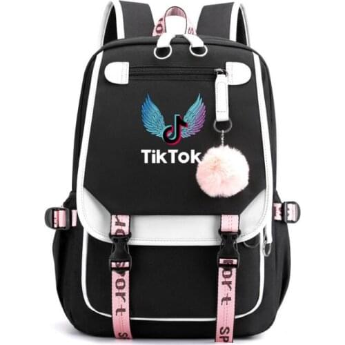 Backpack For Teenagers Boys Girls TIK TOK Capacity Women Men Travel Bags Software School Bags Fashion NEW Mochilas