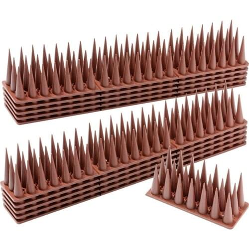 Bird Spikes, Defender Spikes for Bird Cat Squirrel Raccoon Animals Repellent to Keep Off Pigeon Crow, Spikes Fence