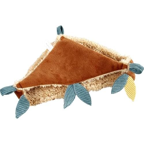 Hamster Triangle Hammock Winter Warm Velvet Sleeping Nest for Syrian Hamster Sugar Glider