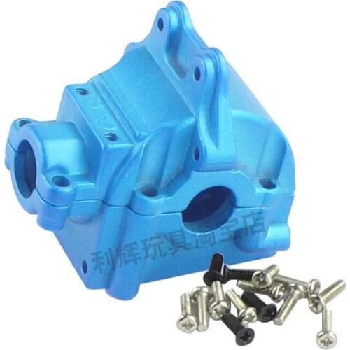 Wltoys 144001 1/14 RC Car Spare parts 144001-1254 Plastic / Metal upgrade Front and rear gearbox upper and lower covers shell