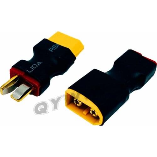 1pcs XT60 to T-plug connector adapter RC for RC car RC aircraft lipo battery ESC charger