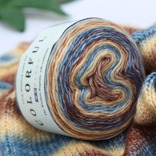 100g Angora Gold Ombre Cake Yarn Tricot De Lana Y Mezclas Bargains Wolle Knitting Yarn