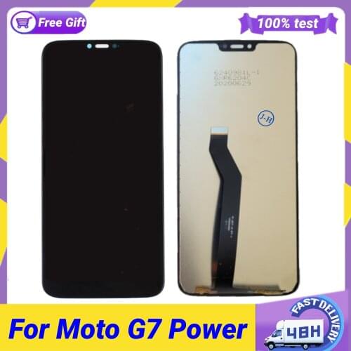 100% Test LCD For Moto G7 Power LCD Display Screen For Motorola Moto G7power Display LCD Screen Touch Digitizer Assembly