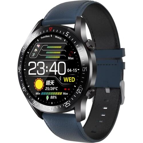 2020 New C2 Men Smart Watch 1.3inch Full Touch Heart Rate Bluetooth Control Fitness Tracker Smartwatch Calorie SMS Reminder