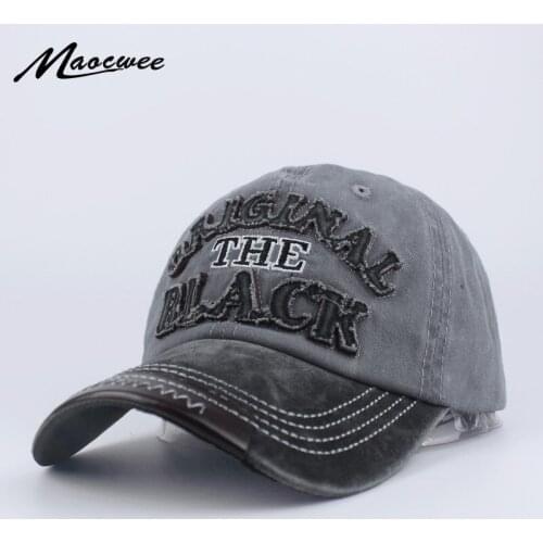 Dad Hat Unisex Washed Cotton Hat Snapback Cap Soft Summer Women Men Baseball Hats Adjustable Letter Embroidery Hip-Hop Cap Bone