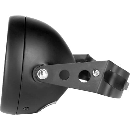 Black chrome 5 3/4" 5.75 Inch headlights Housing bucket mounting for motorcycle 5.75 Inch LED Headlights