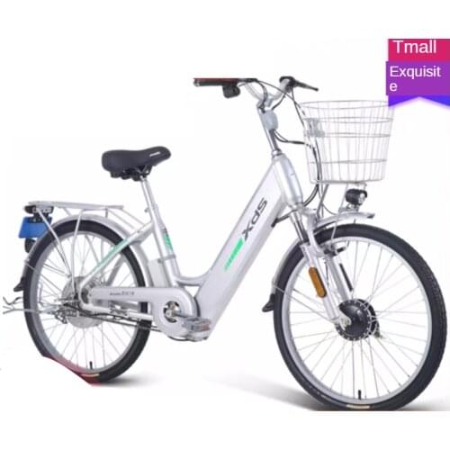 Electric Bicycle 48v Lithium Battery Car Ultralight Aluminum Alloy 24 Inch Smart 7th Man And Woman