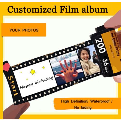 10pcs Photos Memory Film DIY Photo Albums Cover Album Wedding Anniversary Gifts Baby Shower Customized Gift Valentines Day