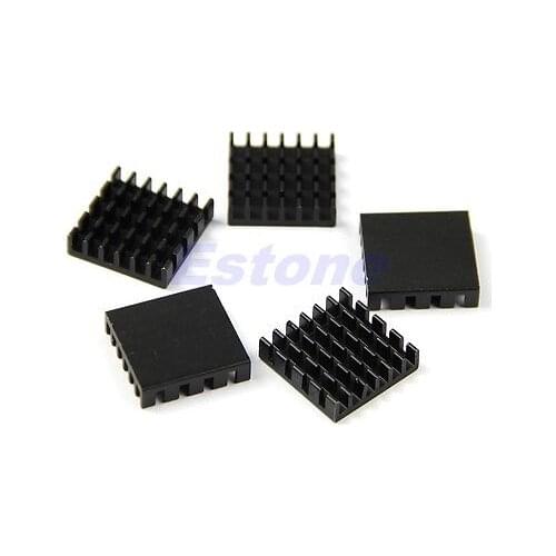 HOT 5pcs 19*19*5mm High Quality Aluminum Heat Sink for LED Power Memory Chip IC DIY #D