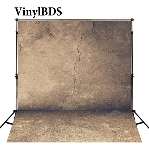 VinylBDS Newborn Baby Fotografia Background Crack Cement Wall Backdrops Photography Retro Floor Backdrop For Photo Studio