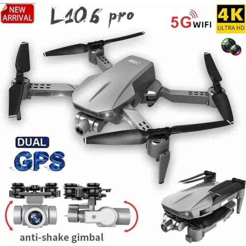 L106 PRO Professional GPS Drone with 4K Camera Smart following 5G WIFI FPV RC Quadcopter Flight Altitude 120m Brushless Drones