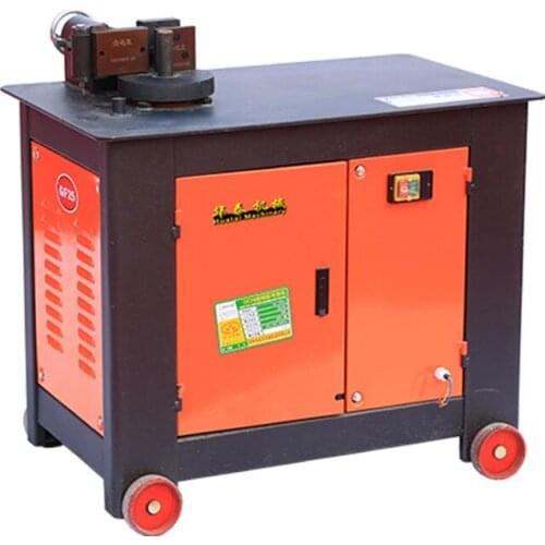 Small Rebar Bending Machinery Hydraulic Fully Automatic Rebar Bending Machine Heavy Efficient Hoop Bending Machine Bending Tool