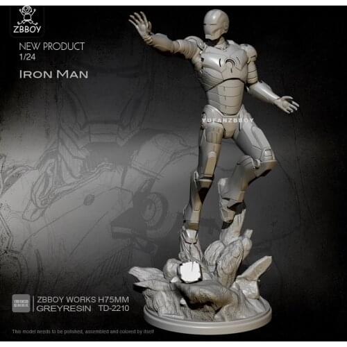 1/24 Resin Figure Kits Model Self-assembled TD-2210