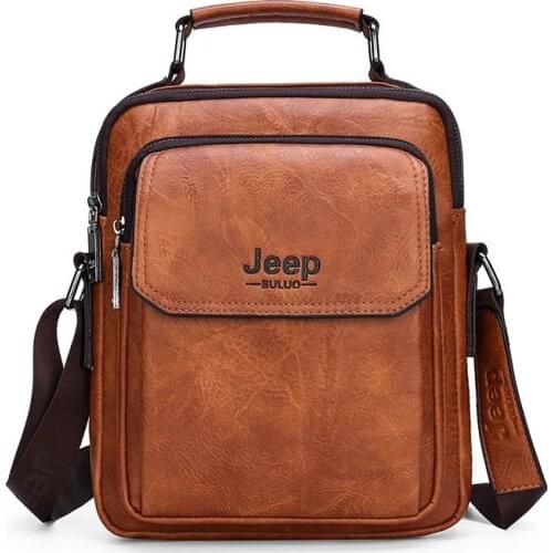 Laptop Briefcase Handbag Single Shoulder Bolso Bags 2021 Men Messenger Computer Bag Man 14-Inch Leather