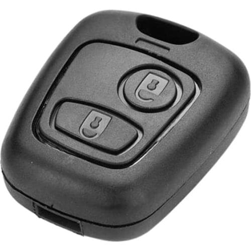 Peugeout 107 207 307 407 806 2 Button Remote Key Fob Case Shell Without Blade