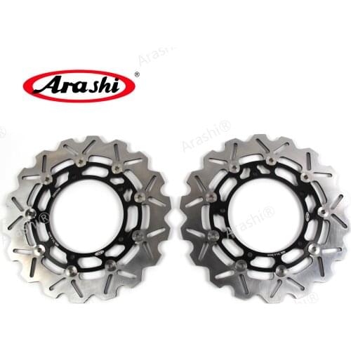 ARASHI Front Brake Disc For YAMAHA FZ6 600 2004-2008 FZ6 S2 600 2007-2008 CNC Brake Disks Rotors FZ-6 FZ600 FZ-S2 600 2005 2006