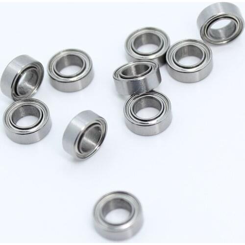 MR74ZZ Bearing ABEC-1 10PCS 4*7*2.5 mm Miniature MR74 ZZ MR74Z Ball Bearings L-740ZZ MR74-ZZ MR 074 ZZ
