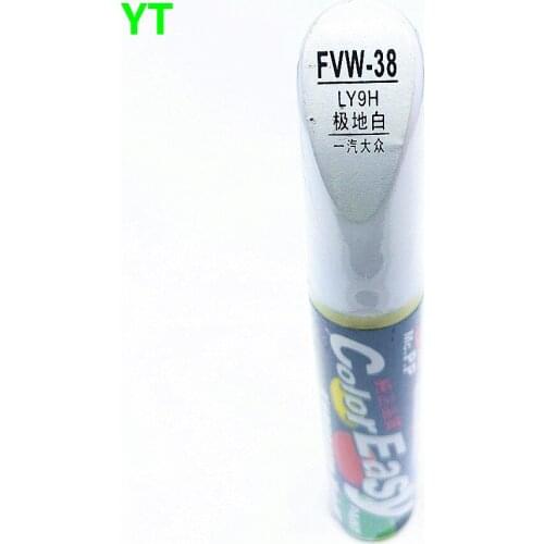 Car scratch repair pen, auto painting pen white color for volkswagen polo golf 6,7 touran passat tiguan CC ,car painting pen
