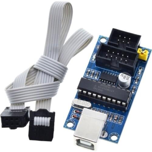 USBTiny USBtinyISP AVR ISP Programmer Bootloader For Arduino R3 Meag2560 With 10pin Programming Cable