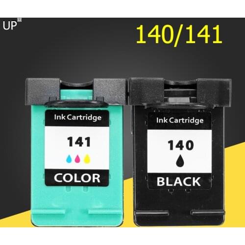 UP Refilled ink cartridge replacement for HP 140 141 for hp C4583 C4283 C4483 C5283 D5363 Deskjet D4263 D4363 C4480 printer
