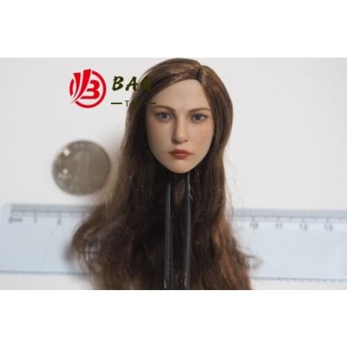 1/6 of the Action Figures model POPTOYS ALS005 Knights of women European female head carving