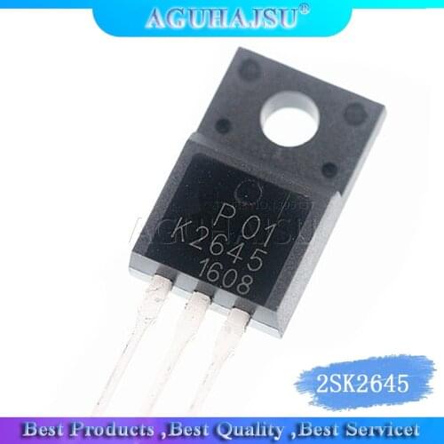 10PCS 2SK2645 K2645 TO-220F 600V 9A 1.2 LCD power switch tube MOS FET transistor