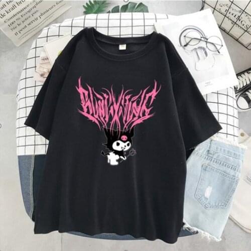 2021 Y2K Summer T-shirt Street Beauty T-shirt Bratz Handsome Fashion Womens 100% Cotton T-shirt Harajuku Top