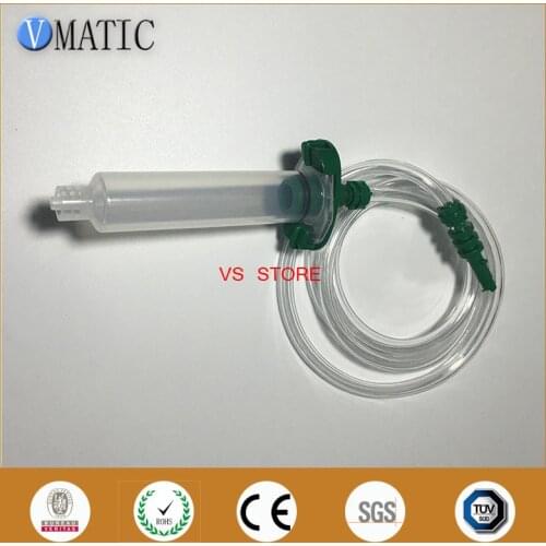 Free Shipping Quality EFD 5 Sets Glue Dispensing 3cc/ml Pneumatic Syringe Barrel Valve Robot Adapter With Syringe Piston