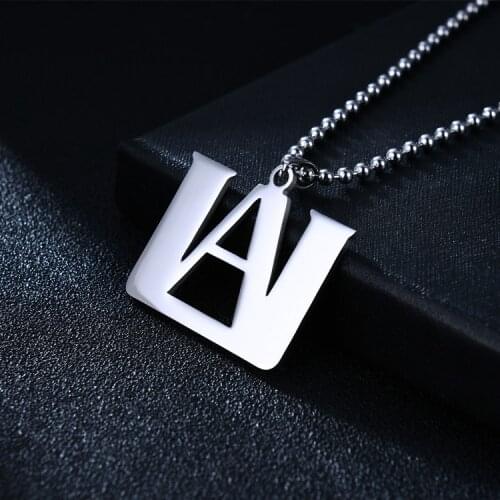 Anime My Hero Academia Pendant Necklace Boku No Hero Academia Keychain Stainless Steel Necklace Fashion Accessories Earrings