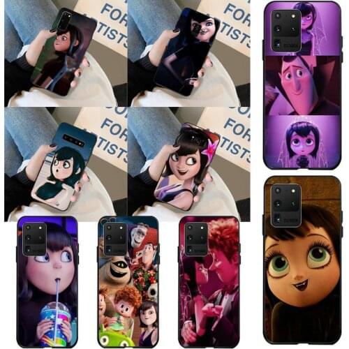 CUTEWANAN Elf Hostel Cartoon Black Soft Shell Phone Case Capa for Samsung S20 plus Ultra S6 S7 edge S8 S9 plus S10 5G