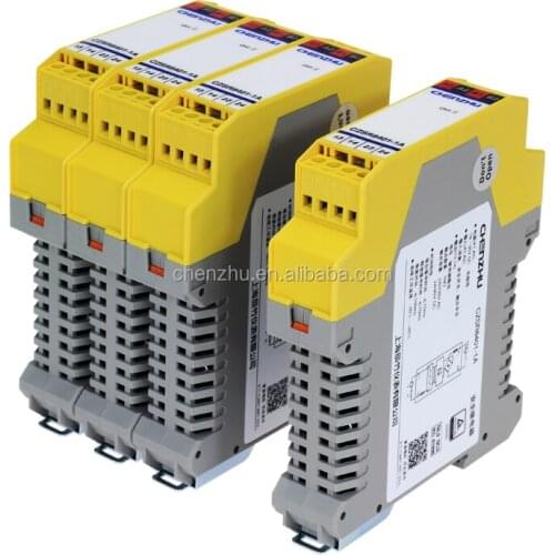CZSR8002-2A2AT(M) E-Stop button safety relay 2NO+2NO(t) | Monitored Manual Reset CHENZHU