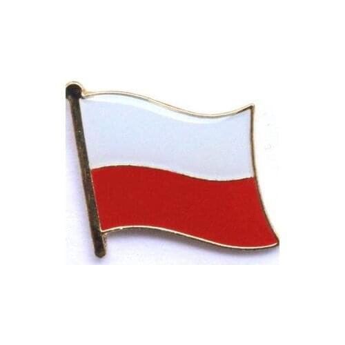Poland 300+ Country Flag Lapel Pin Enamel Badge brooch Jeans shirt bags Cool Jewelry Gift for girl n boys (10pcs/lot)