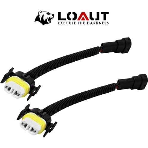 Ceramic Connector H1 H4 H7 H4 H8 H9 H11 H13 9005 HB3 9006 HB4 9007 Plug Socket Extension Wiring Harness Sockets Adapter Wires