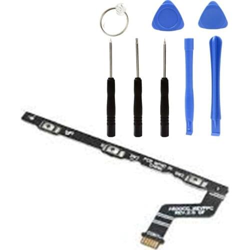 FOR Asus Zenfone 6 A601CG Volume Audio Mute Power ON OFF Button Key Flex Cable Repair Kit Gift