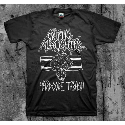 CRYPTIC SLAUGHTER 'Hardcore ' T shirt DRI COC thrash