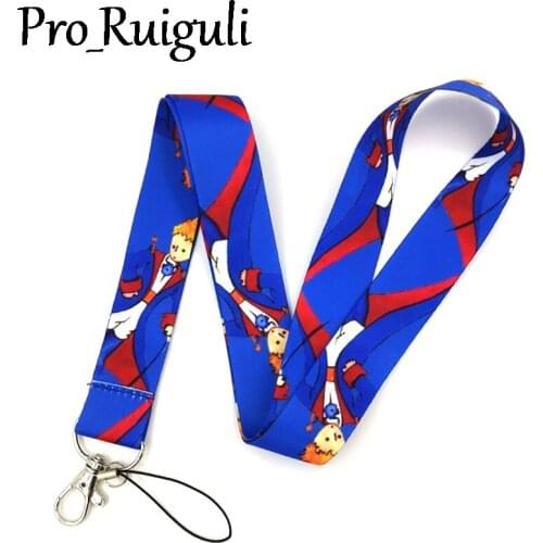 Little Prince Lanyard Credit Card ID Holder Bag Student Women Travel Card Cover Badge Car Keychain Gift Accessories