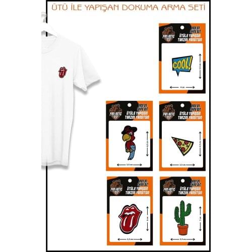 With the iron Woven Rig Set Patch Patch