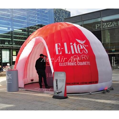 Outdoor Trade Show Portable Inflatable Dome Shaped Tent / inflatable air dome for Sale Advertising