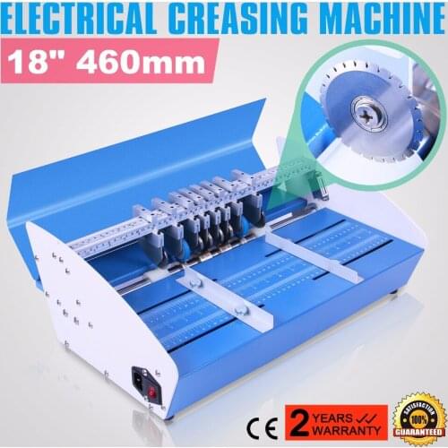 New Metal 3-in-1 Electrical Creasing Machine 460mm 18" Creaser Perforating Paper