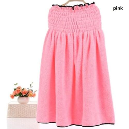UBRUSH New dress style bath towel quickly-dry For Women Soft And Comfort Can Be used As Dress For Color cute polyester towel