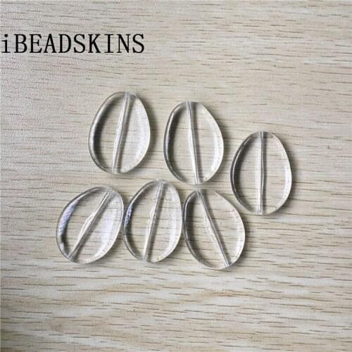 New arrival! 40x29mm 88pcs/lot Acrylic clear pear shape beads for jewelry necklace making(As shown)#5140