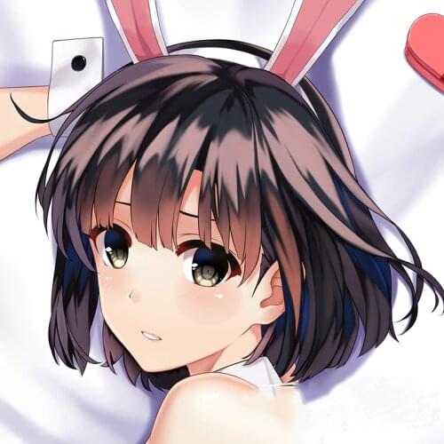 Original Saekano How to Raise a Boring Girlfriend Megumi Kato Dakimakura Hugging Body Pillow Case Japanese Anime Pillow Cover