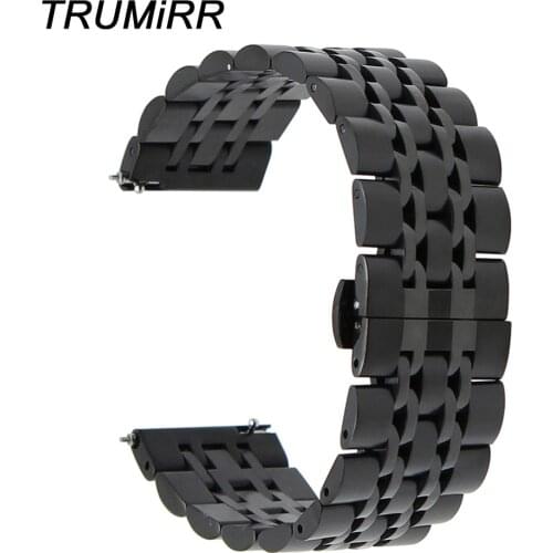 Quick Release Stainless Steel Watchband 18mm 20mm 22mm for Casio Men Women Watch Strap Butterfly Buckle Band Wrist Belt Bracelet