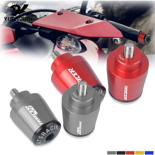 Motorcycle CNC Handlebar Grips End Handle Bar Cap End Plug For Yamaha Tracer 700 2016 2017 2018 2019 2020 Handlebar End weights