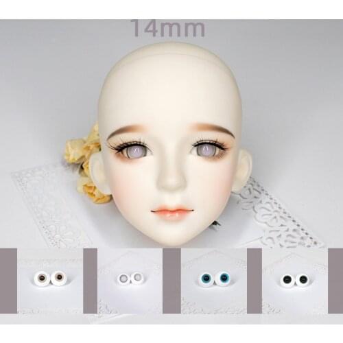 14mm BJD 1/3 1/4 Doll Glass Eyes Hot Sell Doll Accessories Glasss Doll Eyeball For Sale Child Gift