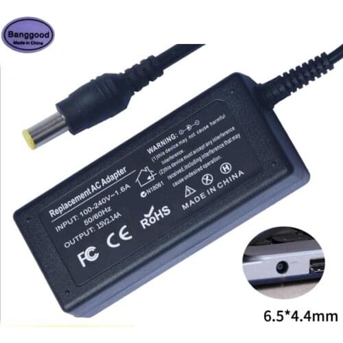 15V 2.14A 6.5x4.4mm 32W Laptop AC Power Adapter Charger Replace 14V 2.14A 30W for LG Samsung Monitor S19B150N S19B360 S22B360HW