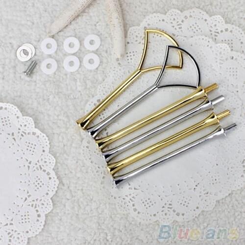 1 Set Cake Plate Stands Multistyle 2/3 Tier Plate Handle Fitting Hardware Rod Tool Cake Plate Stand Wedding Birthday Cake Stand