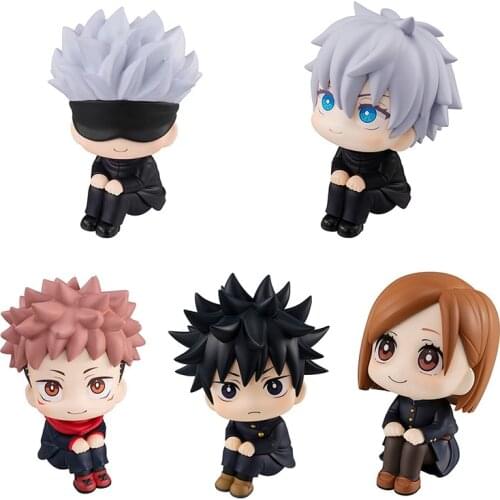 Anime Demon Slayer Figure Kamado Tanjirou Nezuko Action Figures PVC Model Toys Zenitsu Figurine Inosuke Kimetsu No Yaiba Figura