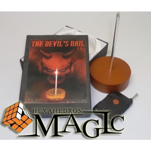 Free shipping Devils Nail2.0 - Stage Magic,Mentalism / close-up street professional magic tricks products Standard Parlor, Stage