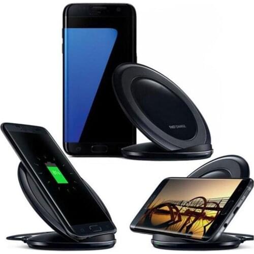 Qi Fast Wireless Charger for SAMSUNG GALAXY S7 edge S6 edge Plus S8 S8 Plus Note 5 Note 7 Wireless Charger